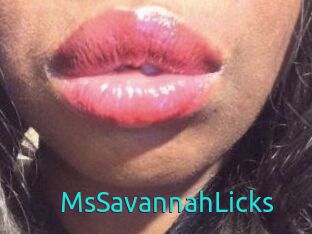 MsSavannahLicks