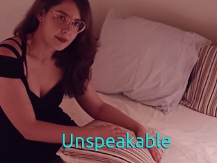 Unspeakable